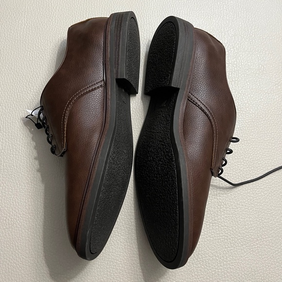 Zara Men’s Leather Oxford Dress Shoes - EU 44 / US 11 - Picture 3 of 6